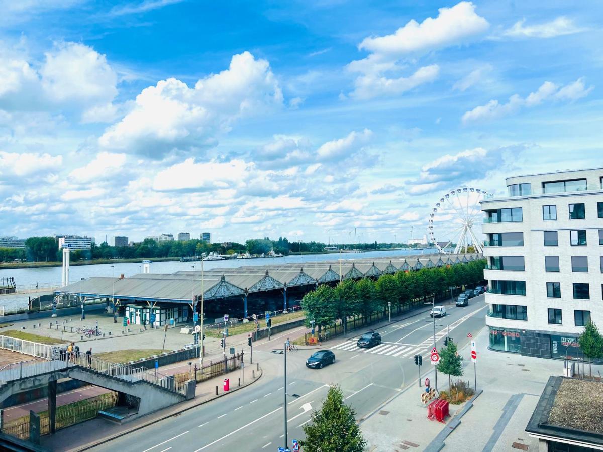 Riverview Studio In Historical Heart Of Antwerpen Buitenkant foto